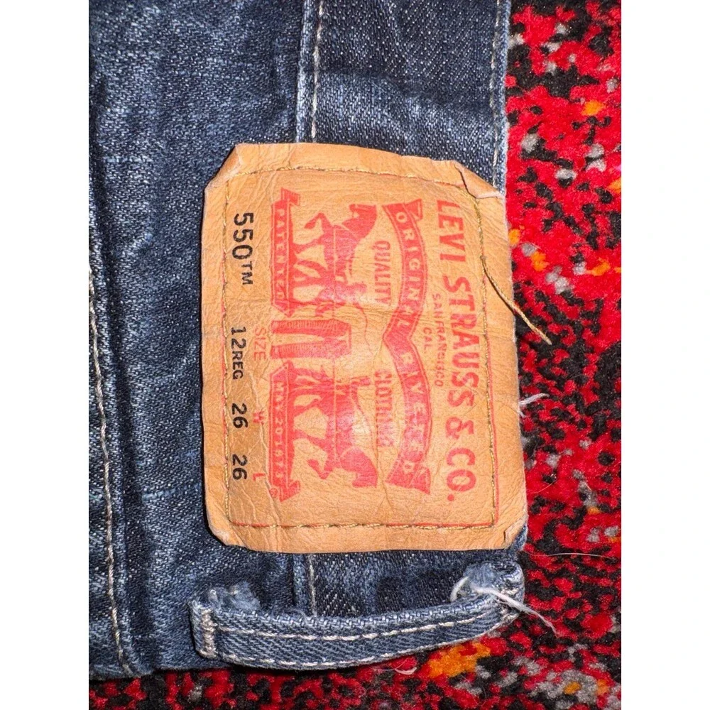 Levi’s Boy’s 550 Straight Leg Jeans - Size 12 Regular